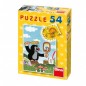 Minipuzzle Krtko 19,8x13,2cm 8 druhov 54 dielikov 40ks