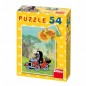 Minipuzzle Krtko 19,8x13,2cm 8 druhov 54 dielikov 40ks