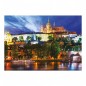 Puzzle Letná noc v Prahe svietiace v tme 66x47cm 1000 dielikov