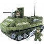 Stavebnica Dromader Vojaci Tank 22408 199ks 25,5x18,5x4,5cm