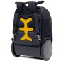 Dievčenská školská taška Nikidom Roller UP Safari na kolieskach + slúchadlá