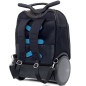 Školská taška pre dievčatá Nikidom Roller UP Tropic na kolieskach + slúchadlá