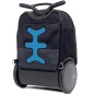Školská taška pre dievčatá Nikidom Roller UP Tropic na kolieskach + slúchadlá
