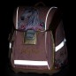 Školská taška Oxybag PREMIUM Light Kôň romantic 3dielny set a dosky na zošity zdarma