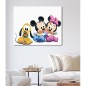 Zuty Maľovanie podľa čísel na ráme MALIČKÝ MICKEY MOUSE, MINNIE A PLUTO