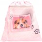 Školský batoh BELMIL 403-13 My sweet Puppy pink - SET a doprava zdarma
