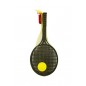 Soft tenis čierny + lopta 53cm