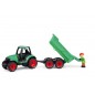 Auto Truckies traktor s vlečkou a figúrkou 32 cm