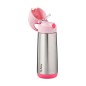 Termoska na pitie so slamkou 500 ml - flamingo fizz