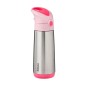 Termoska na pitie so slamkou 500 ml - flamingo fizz