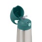 Termoska na pitie so slamkou 350 ml - emerald forest