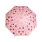 Dáždnik meniaci farbu Dortiky svetlo ružový
