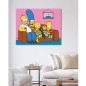 Maľovanie podľa čísel - SIMPSONOVIA NA GAUČI