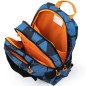 Študentský batoh OXY Sport blue shapes a vrecko na chrbát OXY zadarmo