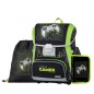 Školská aktovka Oxybag Premium Playworld Gamer – 5-dielny set