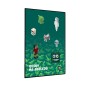 Školská aktovka Oxybag Premium Light Playworld Pixel – 13-dielny set