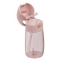 Fľaša na pitie so slamkou Junior 380 ml - blush crush