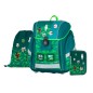 Školská aktovka Oxybag Premium Light Playworld Pixel – 5-dielny set