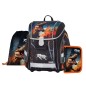 Školská aktovka Oxybag Premium Light Dino Raptor – 5-dielny set