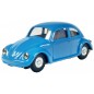 Auto VW chrobák na kľúčik kov 11cm modrý Kovap