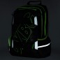 Študentský batoh OXY Sport BLACK LINE green a kľúčenka zdarna