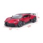 Bburago - Autá HOBBY, Bugatti Divo, červená metalíza, 1:18