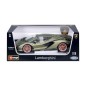 Bburago - Autá HOBBY, Lamborghini Sián FKP 37, matná zelená metalíza, 1:18
