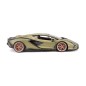 Bburago - Autá HOBBY, Lamborghini Sián FKP 37, matná zelená metalíza, 1:18