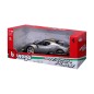 Bburago - RACE+PLAY, Ferrari 296 GTB ASSETTO FIORANO, sivá metalíza, 1:18