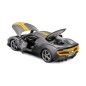 Bburago - RACE+PLAY, Ferrari 296 GTB ASSETTO FIORANO, sivá metalíza, 1:18