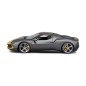 Bburago - RACE+PLAY, Ferrari 296 GTB ASSETTO FIORANO, sivá metalíza, 1:18