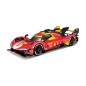 Bburago - RACING, FERRARI 499P, víťaz 24-hodinových pretekov Le Mans 2024, červená, 1:18