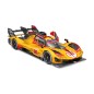 Bburago - RACING, FERRARI 499P, žltá, 1:18