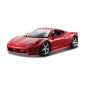 Bburago - RACE+PLAY, Ferrari 458 Italia, červená, 1:24