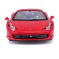 Bburago - RACE+PLAY, Ferrari 458 Italia, červená, 1:24