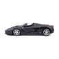 Bburago - RACE+PLAY, Ferrari LaFerrari Aperta, čierna metalíza, 1:24