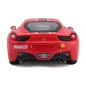 Bburago - RACING, Ferrari 458 Challenge, červená, 1:24