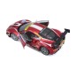 Bburago - RACING, Ferrari 488 Challenge (Formula racing 2017), tmavočervená, 1:24