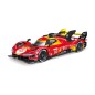 Bburago - RACING, Ferrari 499P - víťaz 24-hodinových pretekov Le Mans 2024, červená, 1:24