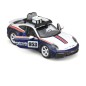 Bburago - RACE, Porsche 911 Dakar, bielo-modrá metalíza, 1:24