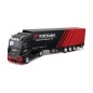Bburago - Kamión s prívesom M-B Actros Gigaspace/Trailer, YOKOHAMA Motorsports, 1:43