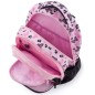 Školský batoh OXY NEXT Butterfly pink a dosky na zošity zadarmo