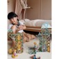 Cleverclixx – Magnetická stavebnica Magic Forest Pack Pastel – 65 ks