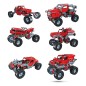 Mechanické laboratórium – Monster truck – 10 modelov – 200 dielikov