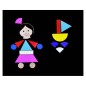 Magnetické puzzle – deti