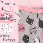 Dievčenské pyžamo Ružová mačka