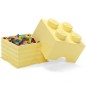 LEGO úložný box 4 - svetlo žltý