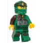 LEGO Ninjago Lloyd - hodiny s budíkom