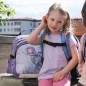 Školský batoh pre prvákov Ulitaa Morská Panna, 3dielny set peračník veľký