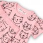 Detské pyžamo mačičky ružové
